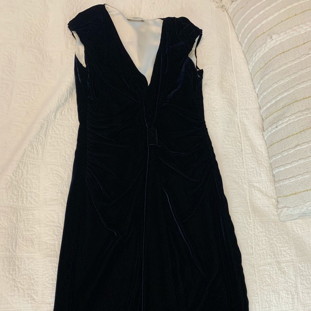 Prada Velvet Navy Dress
